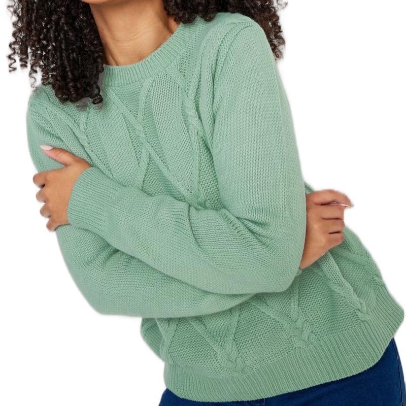 Ladies Cable Knit Jumper - Soft and Cozy for Autumn and Winter - Knitwear, Womenswear sweater season 5