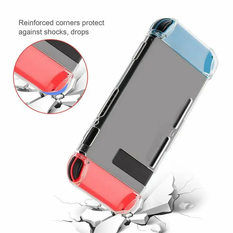 Nintendo Switch Travel Case Storage Bag+Screen Protector+Cover Accessories Protection 5