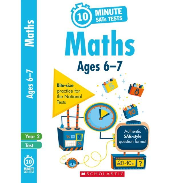 Maths - Ages 6-7 - Paperback Book - by Tim Handley - 9781407176093 - Scholastic 0