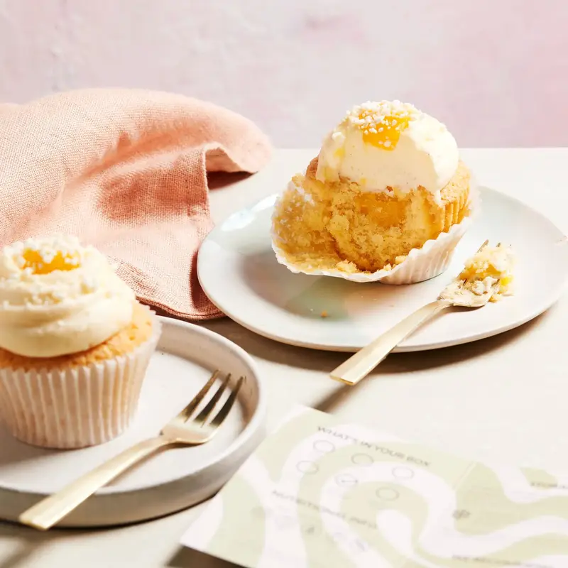 Lemon Meringue Cupcake Box - Delivered To Your Door 4