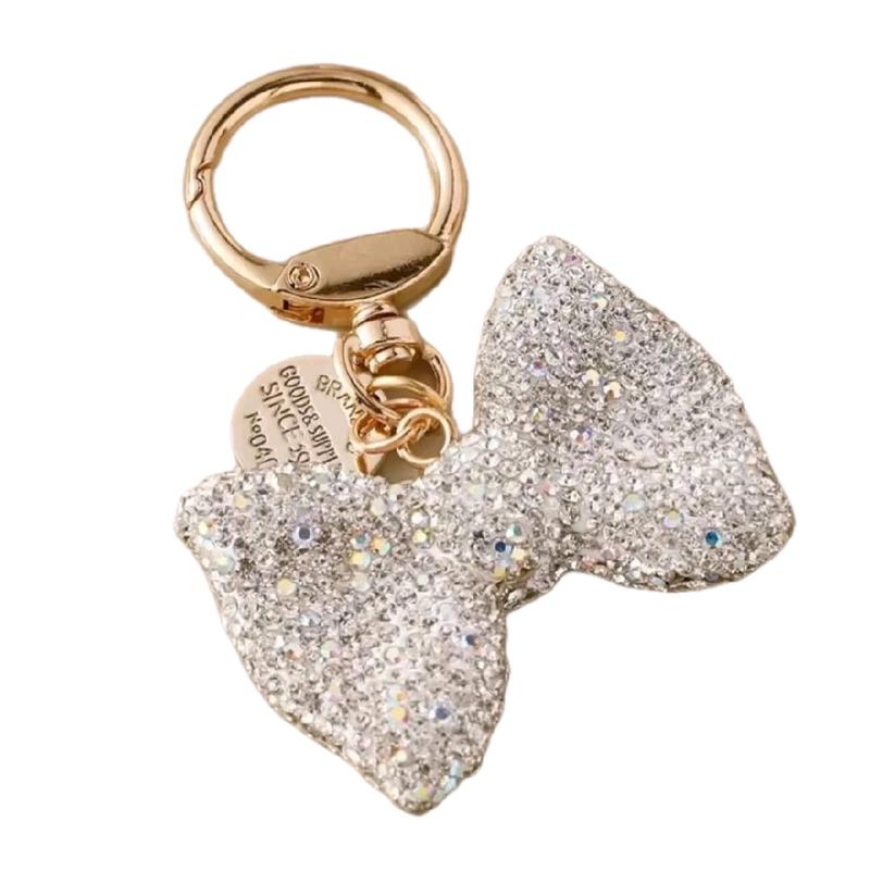 Crystal Bow Keychain - Perfect for Carrying Keys 0