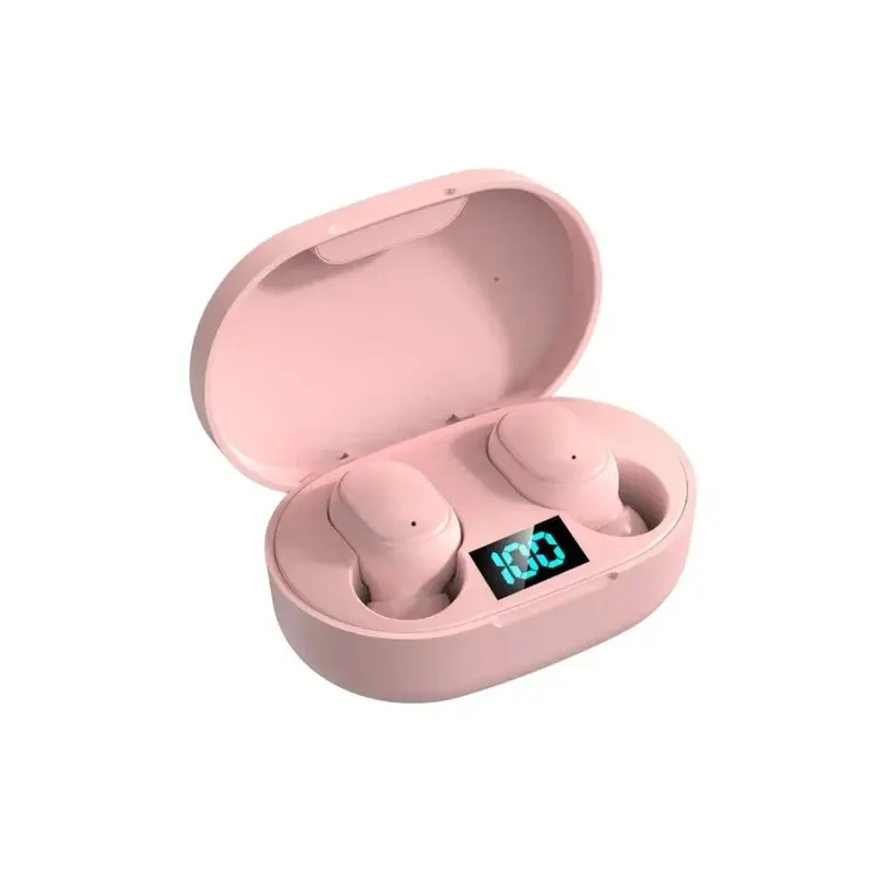 E6S Wireless Noise-Cancelling Earbuds – Waterproof In-Ear Stereo Headphones with LED Display & Charging Case 6