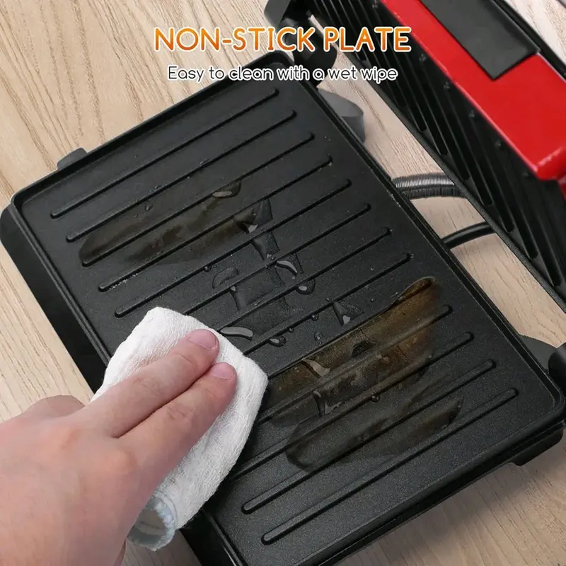 Aigostar Sandwich Toaster - Non-Stick Plates, Easy to Clean, 750W - Warmer, Deep Fill Toastie Maker, 2 Slice Panini Press 7