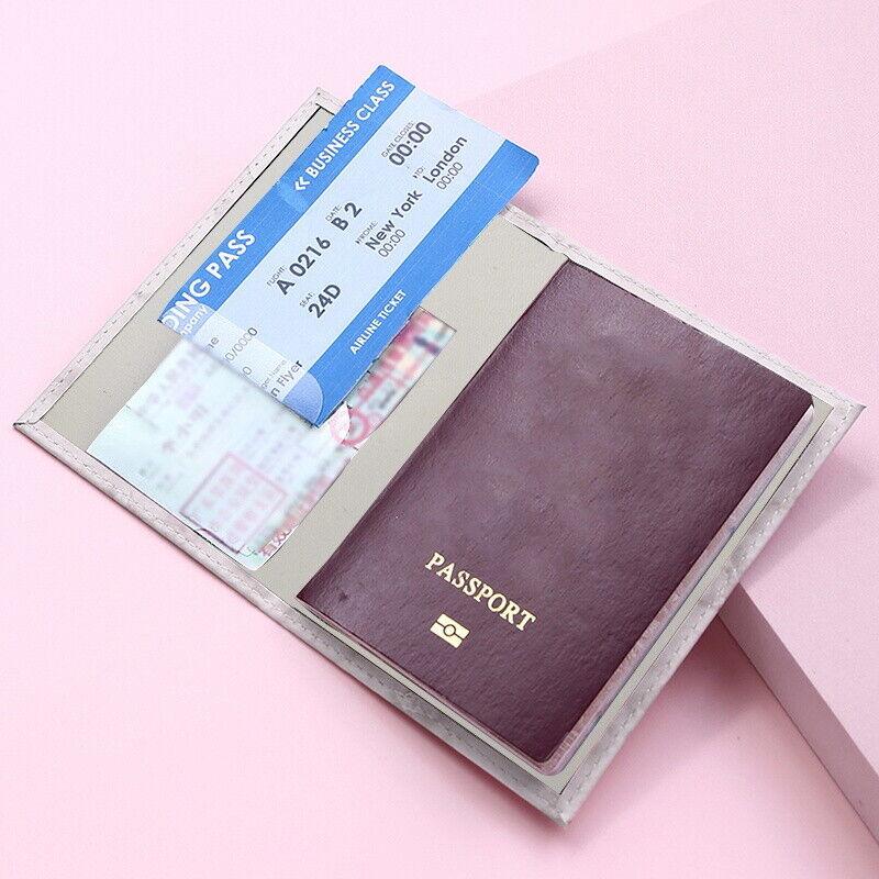 Family Passport Holder, Waterproof Travel Wallet & Document Organiser for Women and Men, Portable & Foldable Case for Cards, Boarding Pass, ID, Money, Tickets & Excellent Materials Passport Holder Cover 3