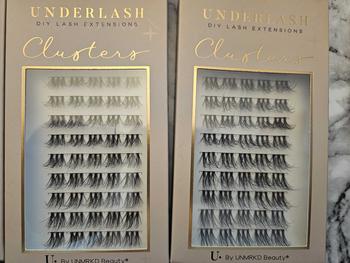 Product Review of Clusters TOP UPS (Underlash) - UNMRKD Beauty Eyelash extensions ( DIY LASHES ) from R**l T**r 0