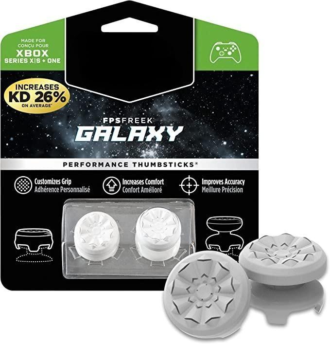 FPS Freek Galaxy Purple for Xbox One and Series X Controller/2 Performance Thumbsticks for Xbox Replacement Console Durable Smartphone 6