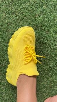 Product Review of Lace-up Low Top Summer Sneakers, Trainers for Women, Trendy Casual Women's Back To School Workout Foot Wear, Comfortable Ankle Runner Shoes, Knit Training Athletic Sports Shoes, Gifts for Girlfriend, Walking Shoes from L**a 🇷** 1