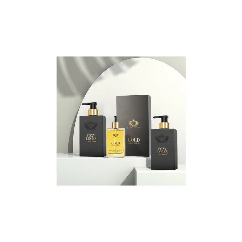 Foxy Locks Luxury Duo Shampoo + Conditioner - Infused with Argan Oil 500ml - Haircare, Daily 1