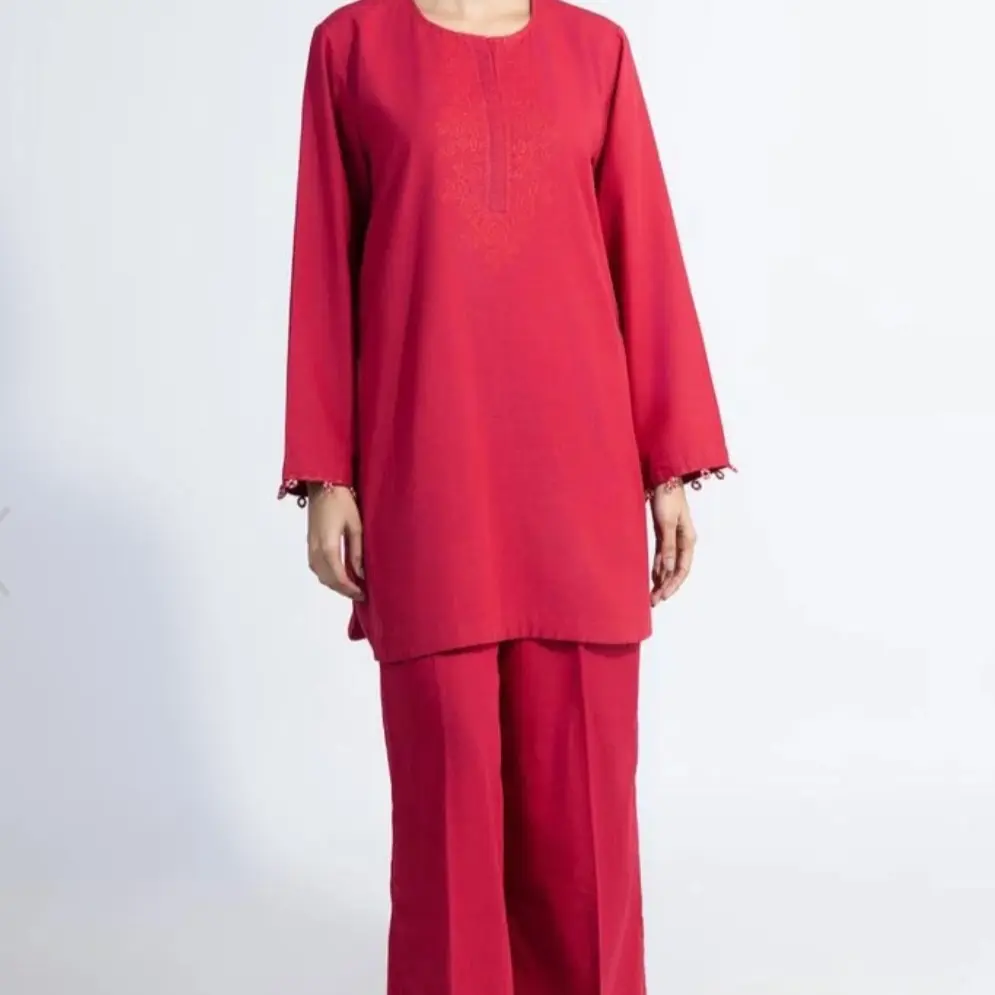 Khaadi beautiful embroidery coord set
