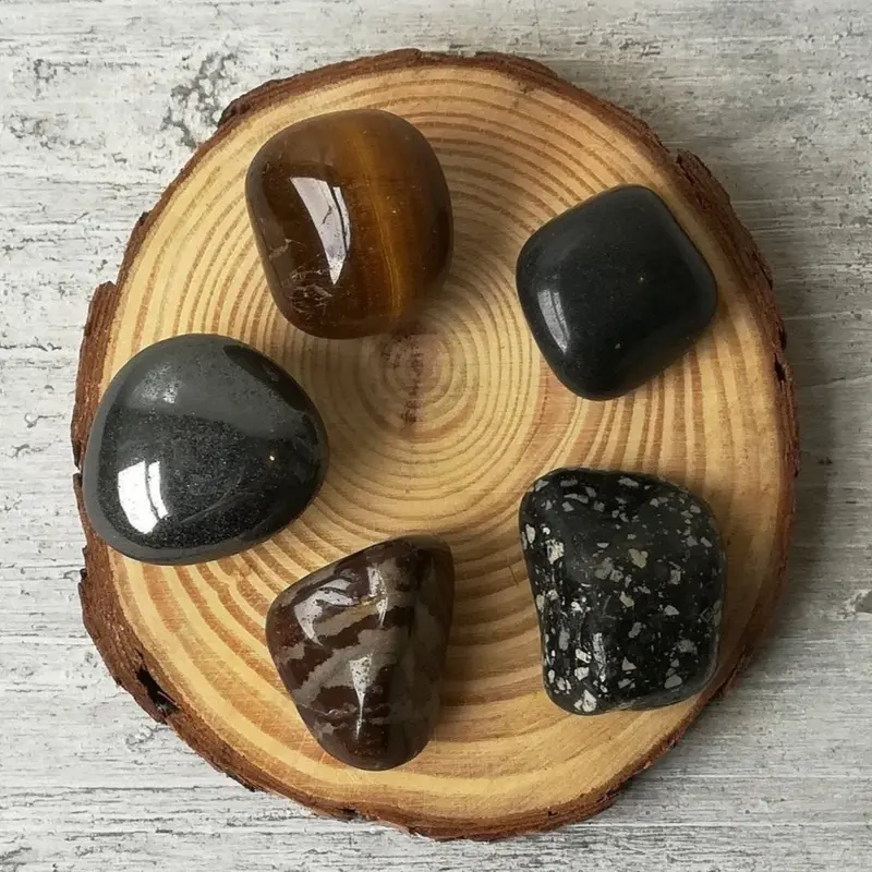 Crystals For Protection | Genuine Tumblestones | Protection Crystals | Grounding Crystals 0