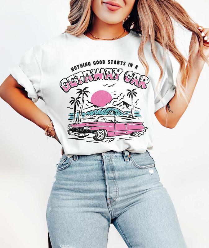 Getaway Car Shirt Taylor Reputation Era Tee Aesthetic Swiftie T Shirt Groovy Beach Shirt The Eras Tour 2023 New TS Merch 1565852967 2