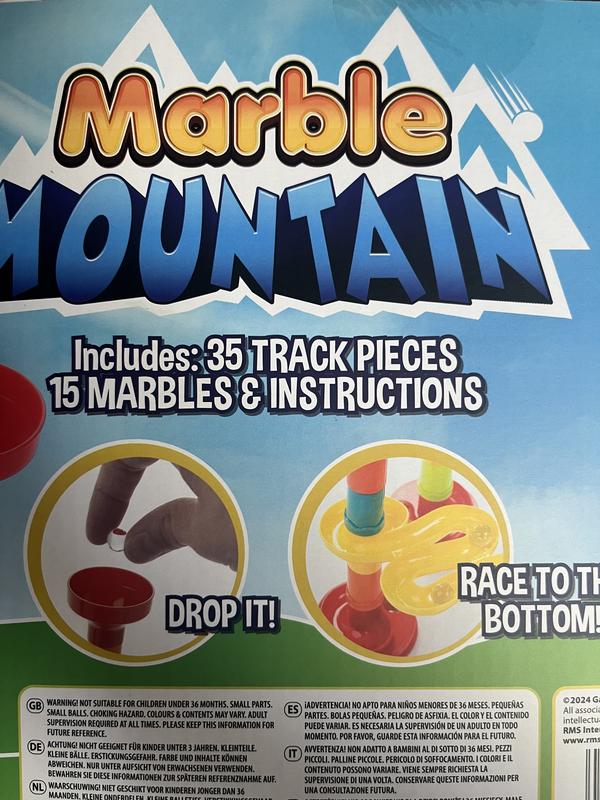 Marble Mountain 50 Pieces , Drop it And Race To The Bottom 1
