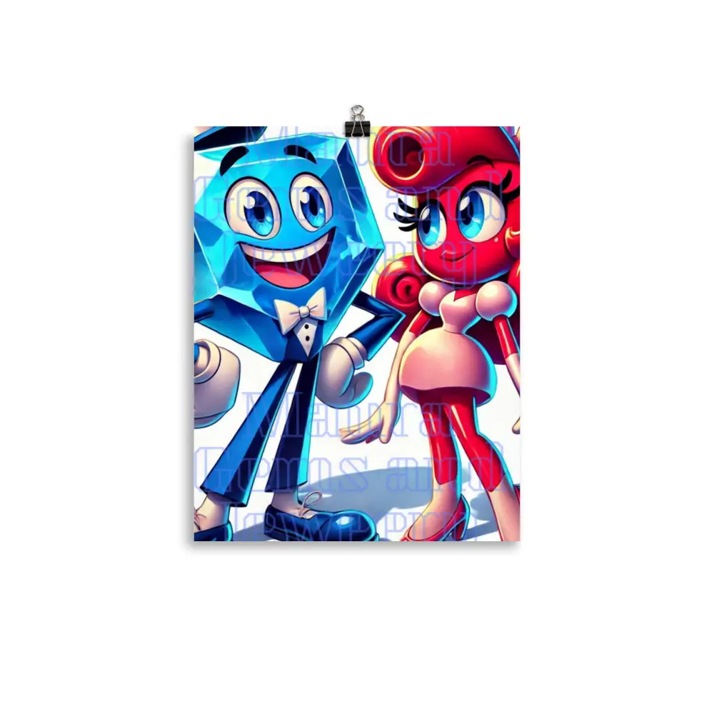 Sapphire & Ruby Out On The Town Poster