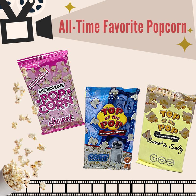 Movie Night Hamper - Galaxy Hot Chocolate Gift Set, Microwave Popcorn - Hot Chocolate Mix, Chocolate Drops, Marshmallows, Sprinkles - Birthday Hamper, Movie Night Box, Family Hamper, Snack Hamper 3