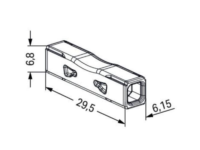 WAGO 2773-2401 Push Wire Inline Splicing connector (Box of 100) 3