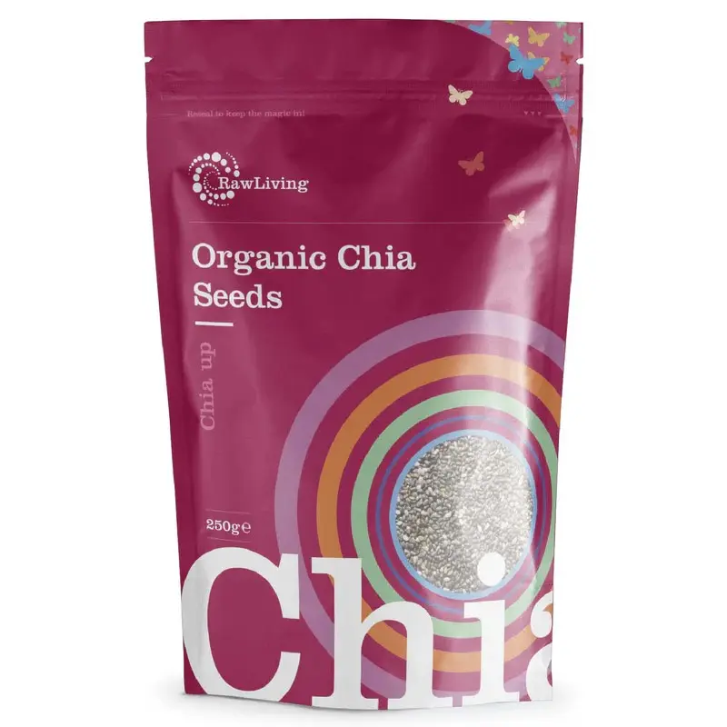 Organic Chia Seed 1kg Nutritious & High in Fibre & Protein Grain