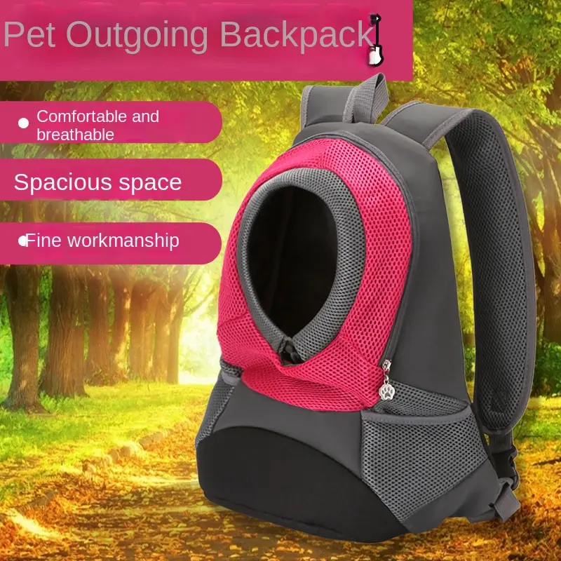 Pet Backpack Cat Backpack Dog Backpack Dog Cat Outdoor Convenient Travel Dog Bag Pet Supplies