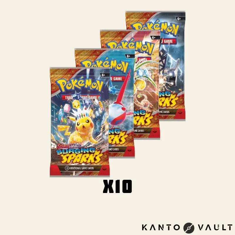 Pokemon TCG: Surging Sparks S&V 10 Booster Packs - English Version