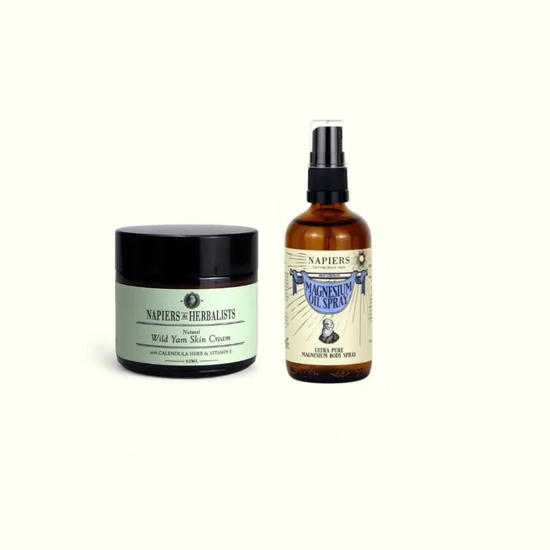 Napiers Wild Yam Cream & Magnesium Oil Bundle 0