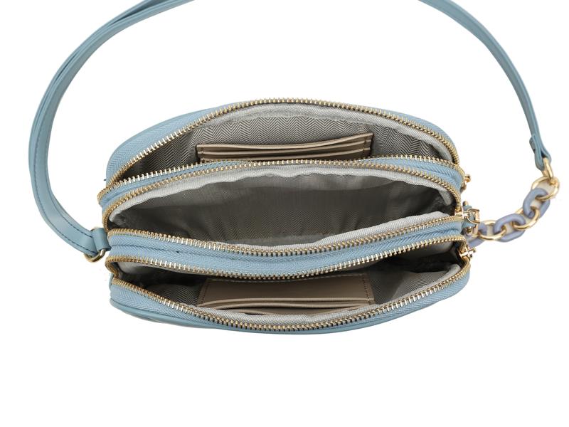 LONG&SON Handbags small city tote bag For Women's Quilted Crossbody Bag  Small Shoulder Handbag with Zipper Crossbody Bag Chain Bag - 9 Colors Available 2