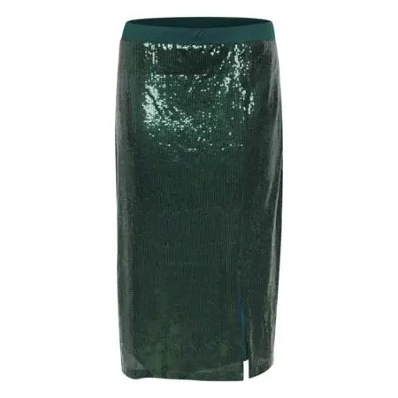 Green Sequin Skirt