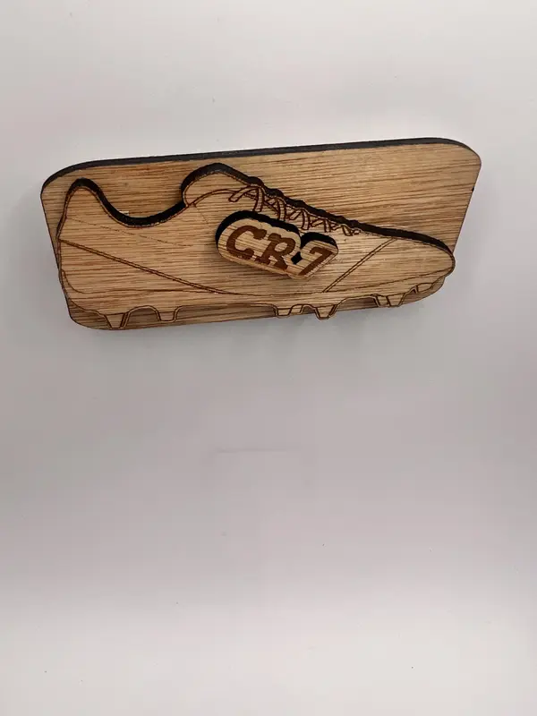 Cristiano Ronaldo CR 7 Wood Magnet - Decorative Wooden Plaque Gift Fan 6