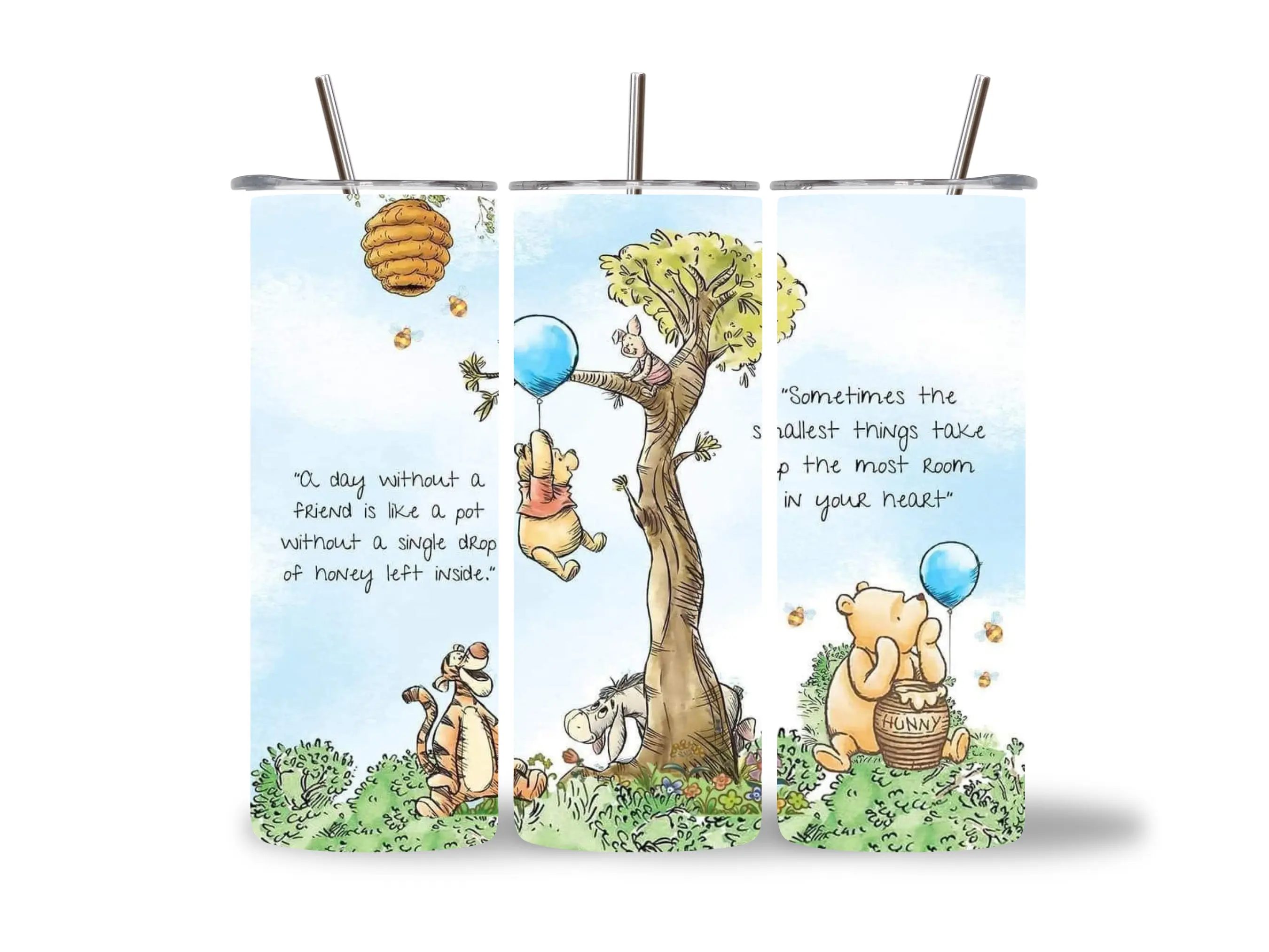 Winnie & Friends 20oz Stainless Steel tumbler