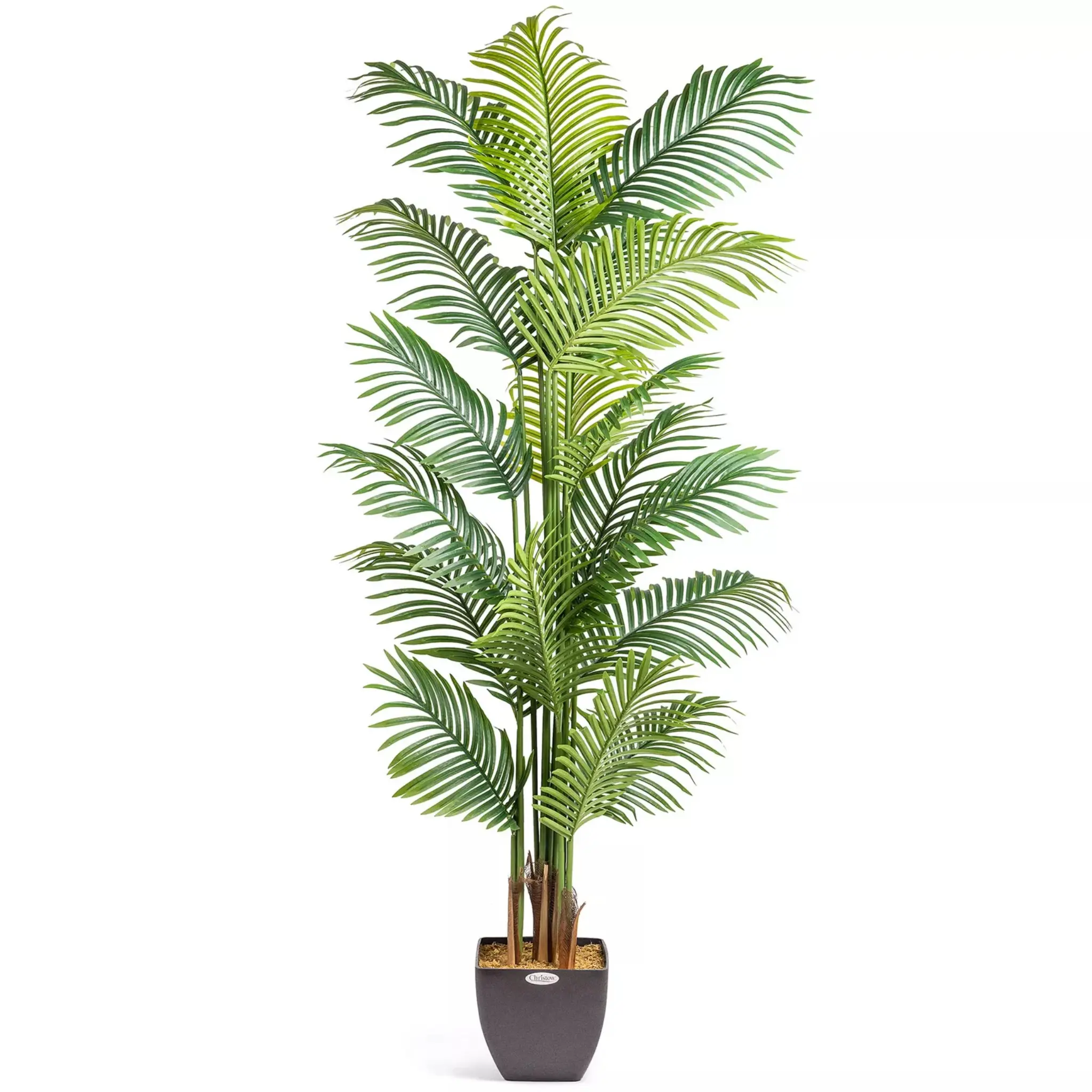 Artificial Areca Palm Tree Natural Looking Faux Plant in Pot 2ft 3ft 4ft 5ft 6ft Decor Decorative