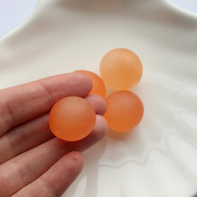 Orange Selenite Tumblestone - Natural Healing Stone 0