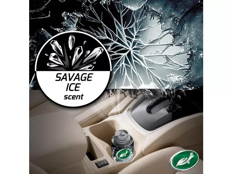 Turtle Wax Odor-X Fogger Savage Ice | Eliminate Stubborn Smells | Turtle Wax Odor-X Whole Car Blast | fresh Savage Ice fragrance 2