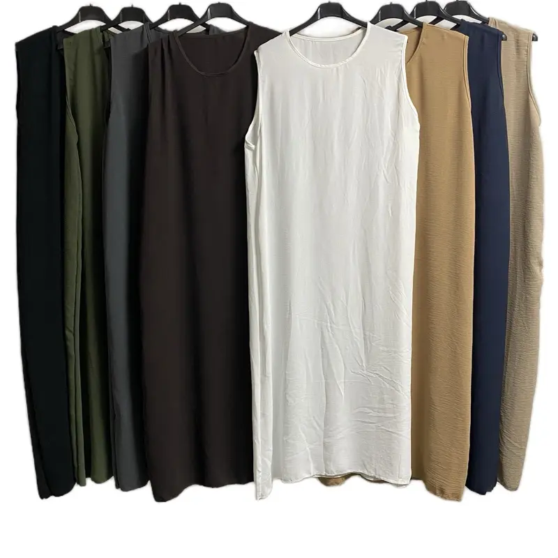 Chic Inner Slip dresses for Women - Plain Beach Casual Comfortable Fabric Slip Dresses - Piece