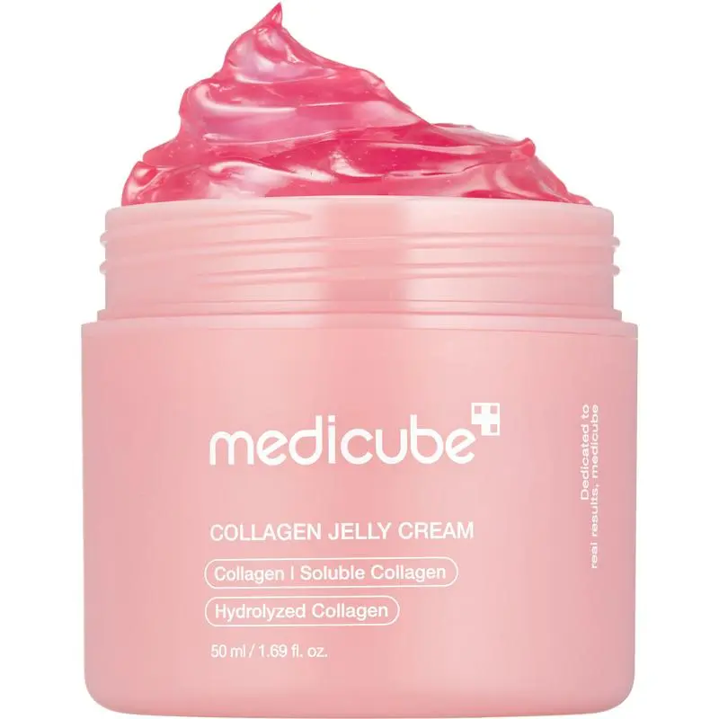 【 Official certification 】 New model  Collagen Niacinamide Jelly Cream (Hydrolyzed Collagen + Niacinamide) Instant Glow Booster | Korean Glass Glow l Facial Moisturizer