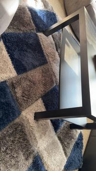 Product Review of So Soft 3D Polyester Shaggy 160cm x 230cm Extra Large Rug - Extra Fluffy, Carved Design, Hard Backed from F**🫶 0