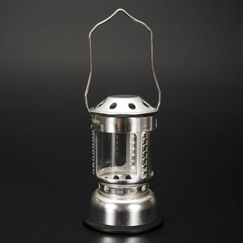 Product Introduction of Candle Lantern Mini Bright Aluminium Alloy Brass Night Fishing Hanging Candle Lamp Outdoor Camping Angling Candle Lamp 18