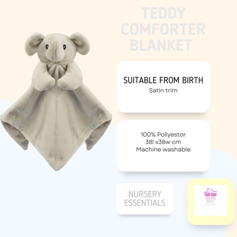 Baby Hamper Newborn Baby Unisex Gifts Includes Baby Essentials for Newborn Extra Soft Cellular Blankets Baby Muslin Squares Brush and Comb and Baby Manicure set 2