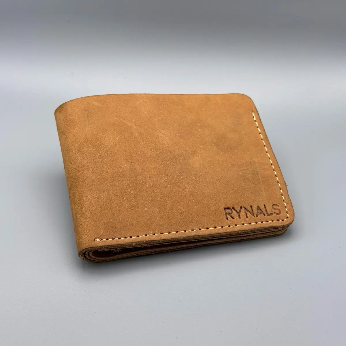 Rynals Handmade Vintage Leather Wallet with Coin Pocket - Elegant Card Holder with Spacious Interior and Premium Leather Finish