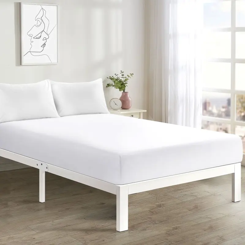 40cm Extra Deep Fitted Sheets - Available in Single,4FT ,Double ,King ,Super King sizes (Pillow cases sold separately) 3