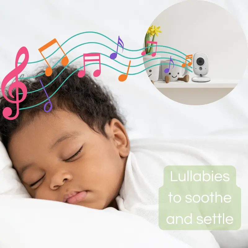 Lullaby Bay® LB603  Advance No-WiFi Baby Monitor with Digital Pan & Zoom and Night Vision 3