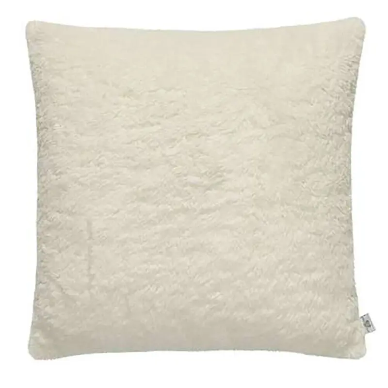 BRIT HOUSE LUXURY SOFT TEDDY BEAR SHERPA FLEECE CUSHION COVER FILLED CUSHION 18" OR 24" 7