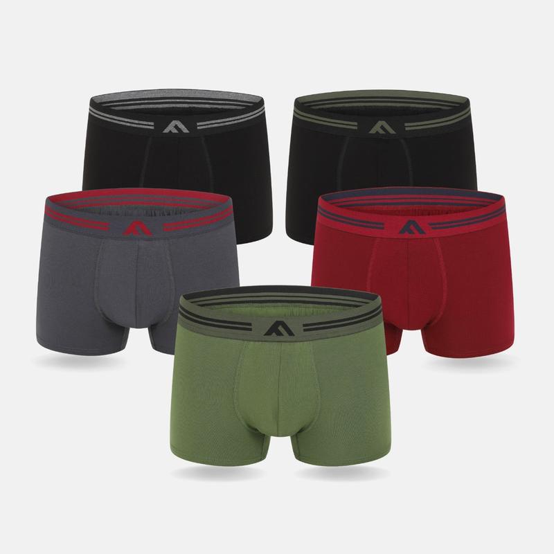 5-Pack Men’s Super Soft Bamboo Boxers 0