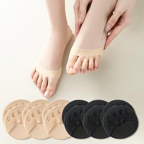12Pcs Metatarsal Pads for Women - Soft Forefoot Cushions for Immediate Pain Relief - Comfortable Foot Pads for Daily Wear Footwear Shoe Insoles Active Parent 1