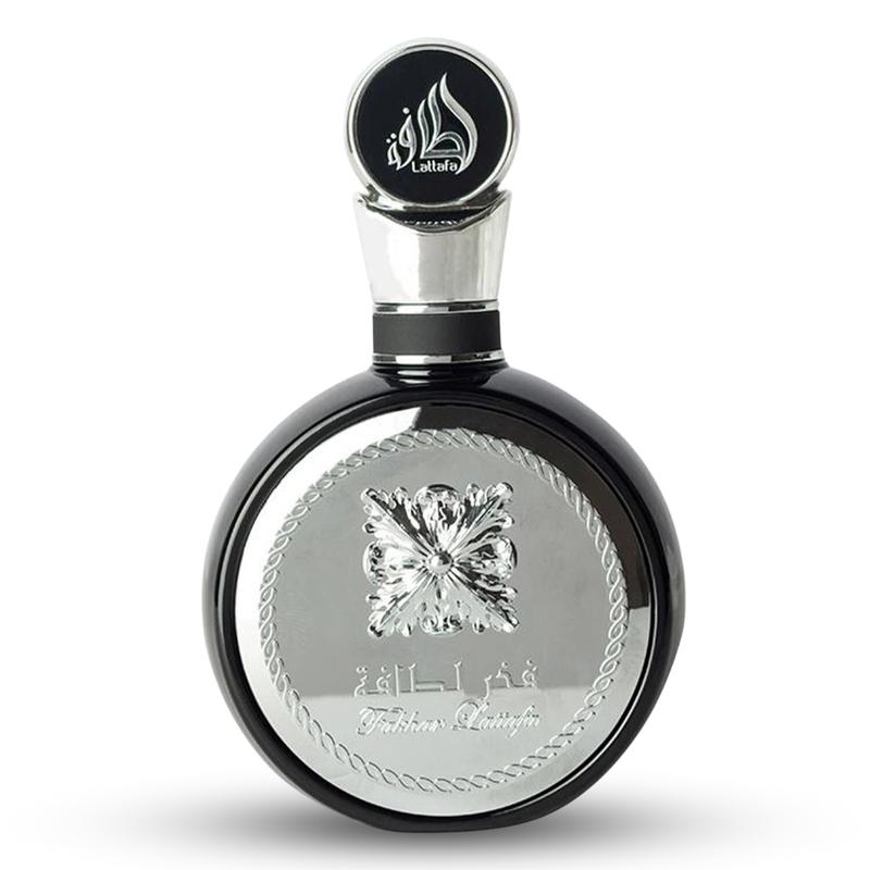 Lattafa Fakhar Silver 100ml Eau de Parfum for Men | Warm Spicy | Woody | Amber fragrance 5