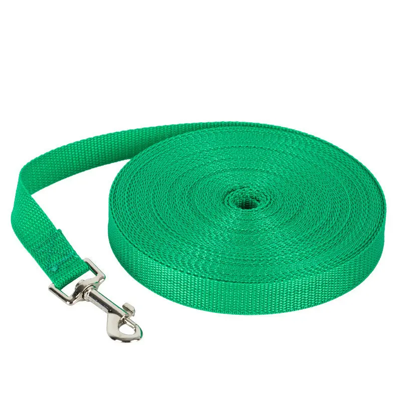 Nylon Long Line Recall Training Dog Lead harness s 3