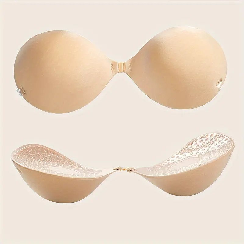 Silicone Thickened Bra Enhancer Pads - Soft, Wireless, Opaque, Hand Washable, Non-Textile Lingerie Accessories for Women - Comfortable Chest Support and Enhancement 6