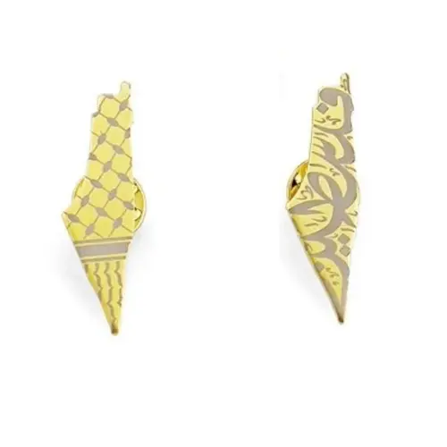 Palestine Gold Pins cinch clips