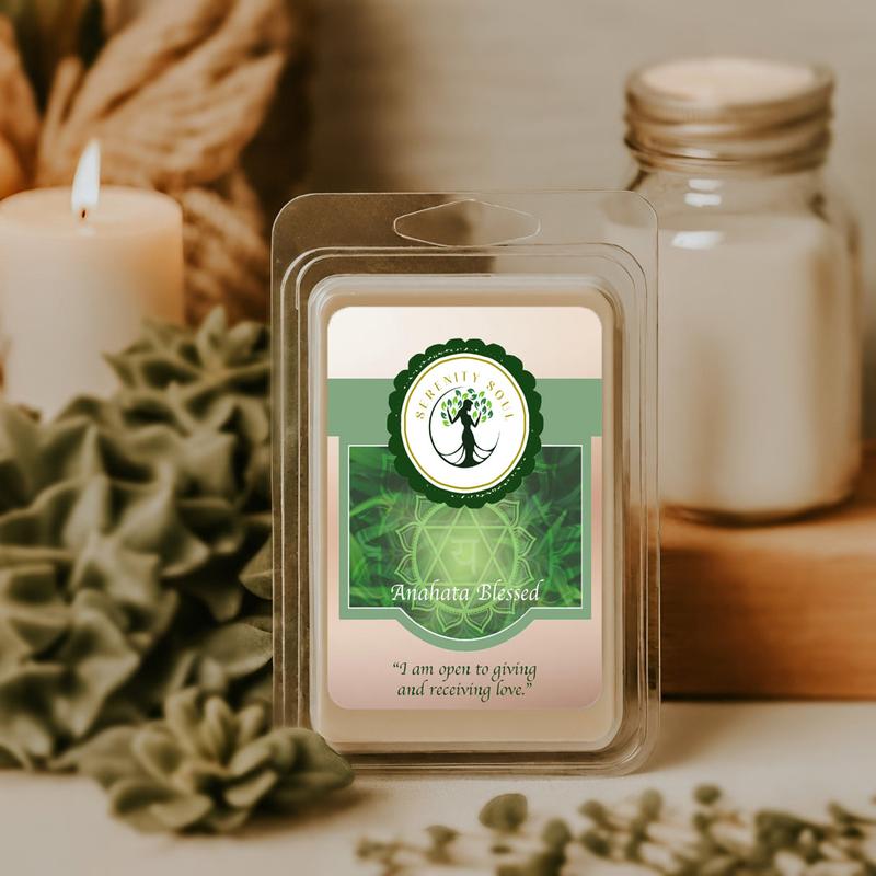 Anahata Blessed Luxury Wax Melt - Long Lasting Aroma for a Relaxing Atmosphere 3