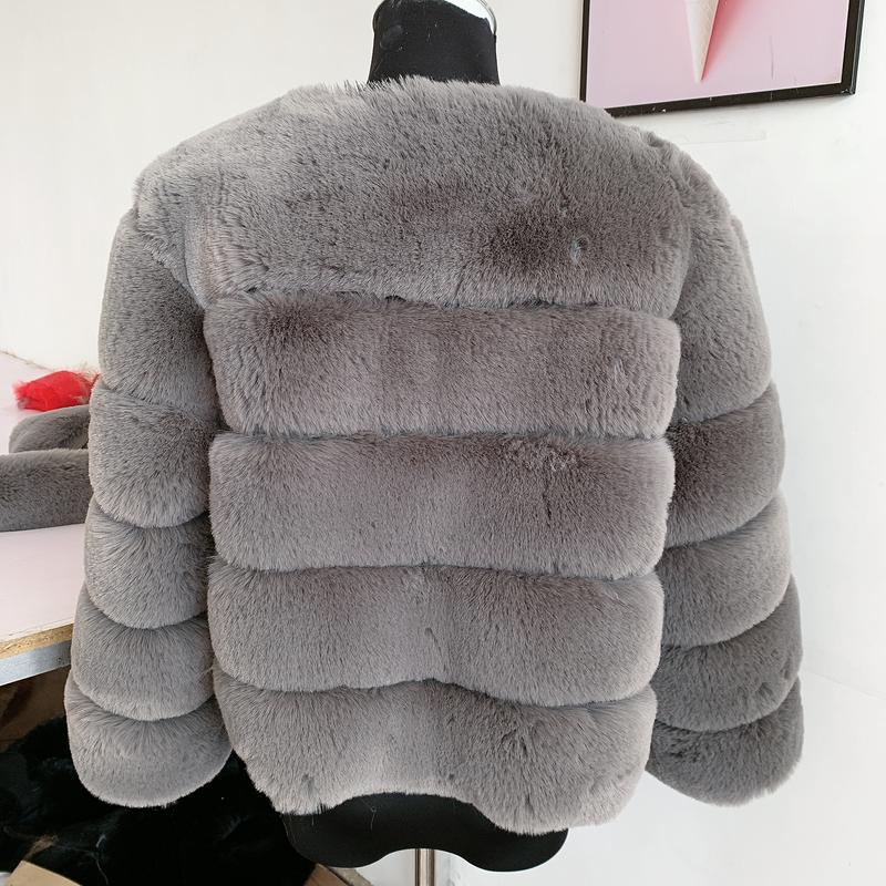 Product Introduction of [2024]Women faux Faux Fur Coat Autumn Winter High Quality Faux Fox Fur Coat fluffy coat fury elegant faux furr 7xl plus size women clothing1 15