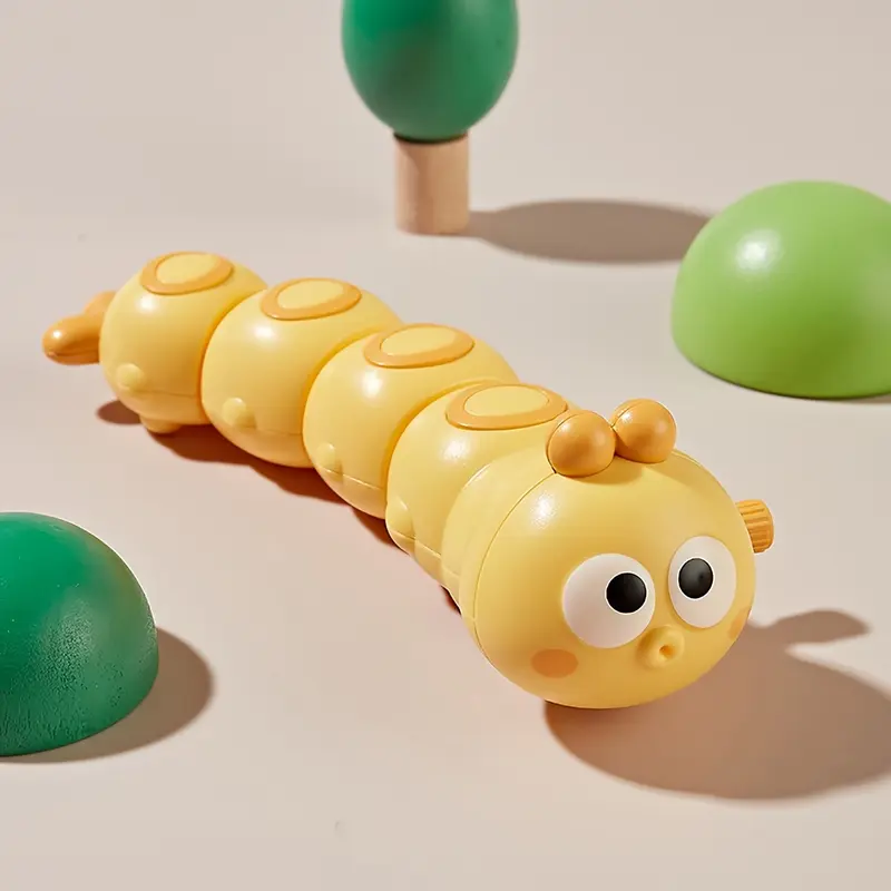 1pc Interactive Caterpillar Sensory Toy, Durable Plastic, Twist Action, Non-Electric, Featherless, Ideal for Birthday, Graduation, Anniversary & Holiday Gifts - Suitable for New Year, Christmas, Graduation Season 6