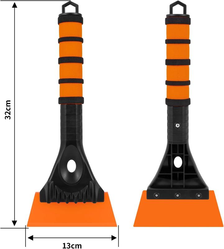 Ice Scraper - Wide 13cm TPU Blade - Efficency and No Scratches Ice Snow Frost Removal for Car SUV Truck Windscreen and Windows 3
