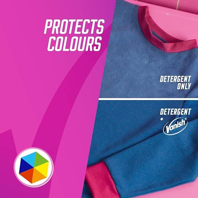 Vanish Gold Oxi Action Laundry Booster and Stain Remover Powder for Colours, Keeps Colours Bright, Removes Odours & Tough Stains Even at 20°, Safe on Everyday Fabrics, 1.9 kg 2